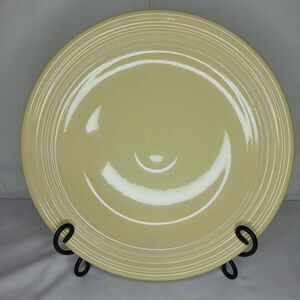 Fiesta Fiestaware Vintage Yellow  Chop (Serving) Plate 11.5"